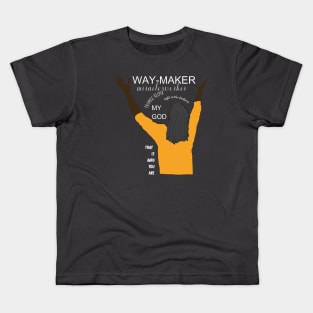 Waymaker, that is who God is Kids T-Shirt